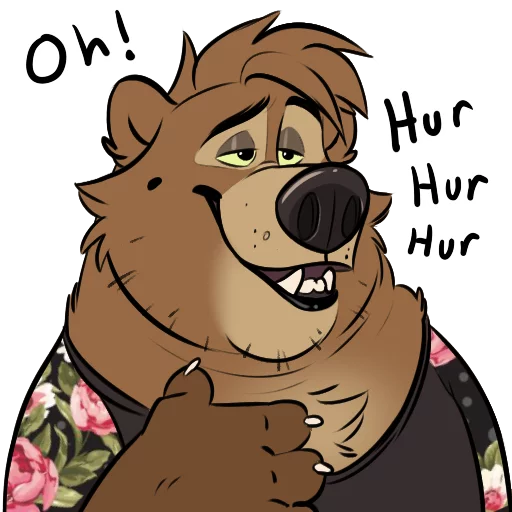 Sticker Dead Bear - 2