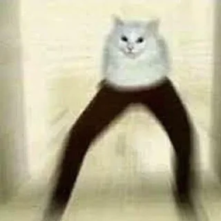 Sticker @dead_inside_mems коты:) - 10