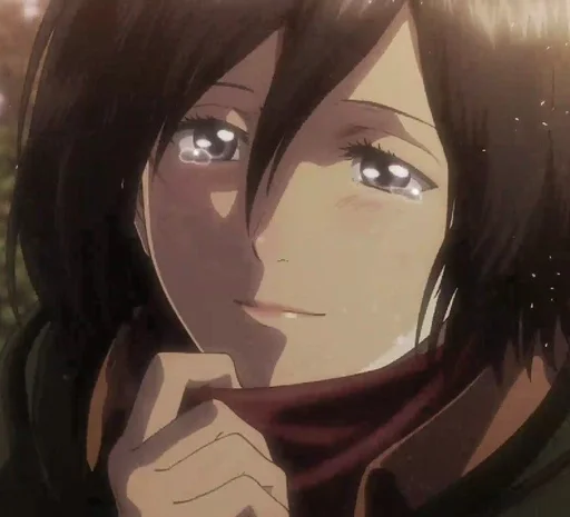 аниме мультфильм человеческое лицо