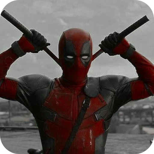 Sticker DeadpoolSticersgerip - 1