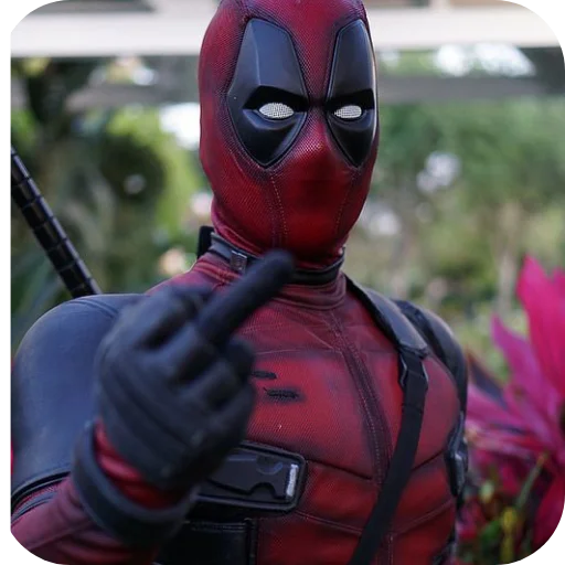 Sticker DeadpoolSticersgerip - 1