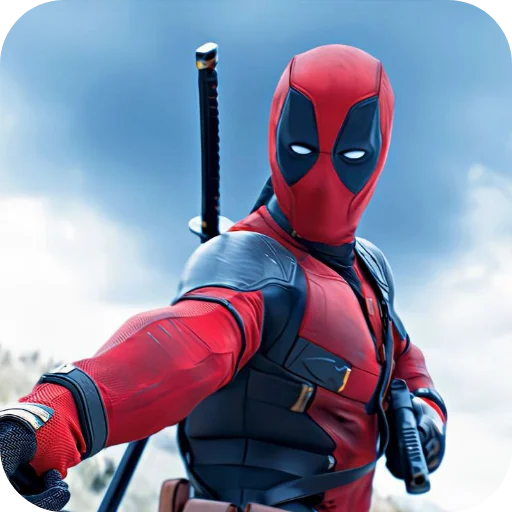 Стикер DeadpoolSticersgerip - 1