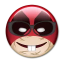 Sticker Deadpool Emojis - 5