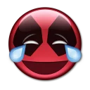 Sticker Deadpool Emojis - 1