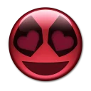 Sticker Deadpool Emojis - 2