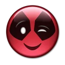 Sticker Deadpool Emojis - 7