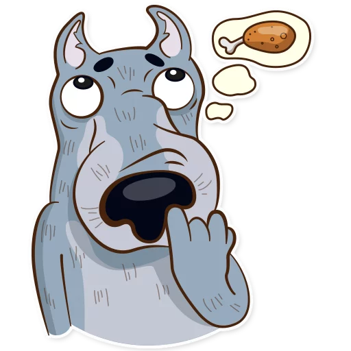 клипарт рисование млекопитающее