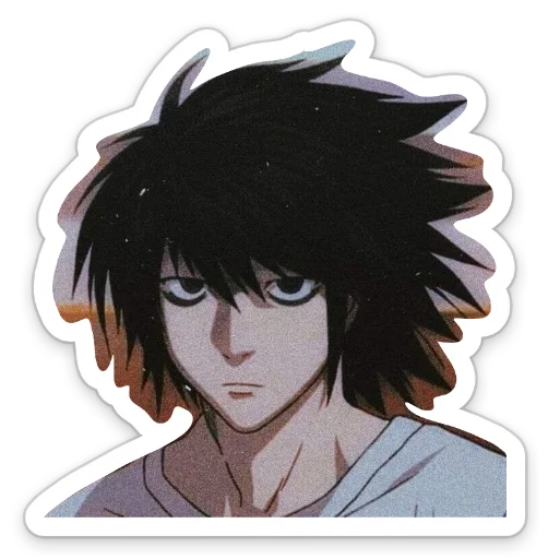 Sticker Death_note_L_1 - 8