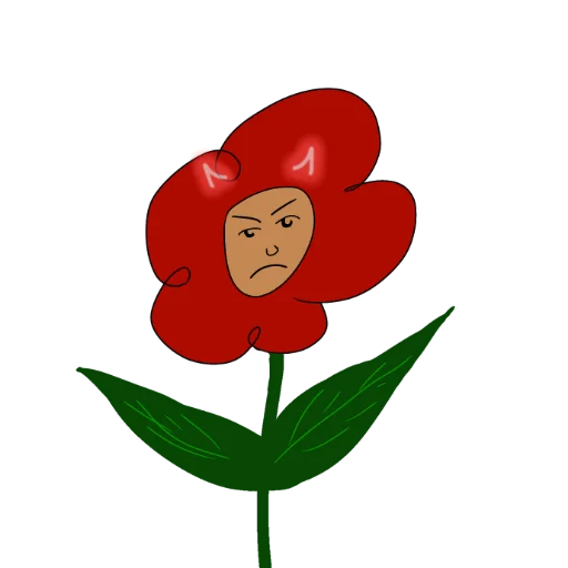 Sticker Цветок Гена - 8