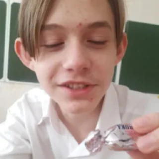 Sticker Дед из шишки - 2