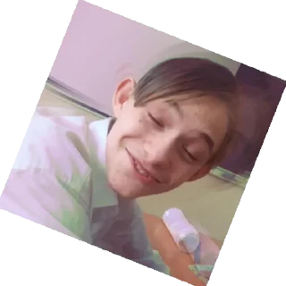 Sticker Дед из шишки - 0