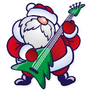 Sticker Дед Мороз @gorodnaholste - 10