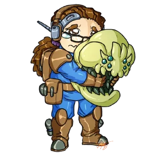 Стикер LeaveNoDwarfBehind by @Paint_Black - 6