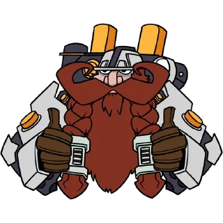 Стикер LeaveNoDwarfBehind by @Paint_Black - 5