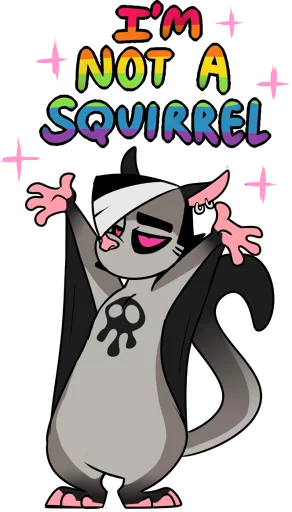 Sticker DegenerateIzzy - 1