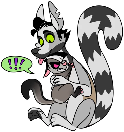 Sticker DegenerateIzzy - 1