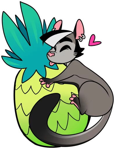 Sticker DegenerateIzzy - 1