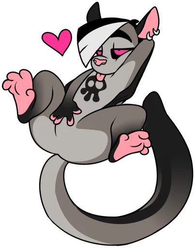 Sticker DegenerateIzzy - 1