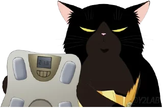 Стикер Dekiru Neko wa Kyou mo Yuutsu @Y2LAB - 10