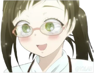 Стикер Dekiru Neko wa Kyou mo Yuutsu @Y2LAB - 5