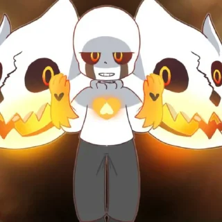 Sticker ᴅᴇʟᴛᴀ sᴀɴs ʙʏ : @stickers_undertale - 2