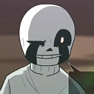 Sticker ᴅᴇʟᴛᴀ sᴀɴs ʙʏ : @stickers_undertale - 4