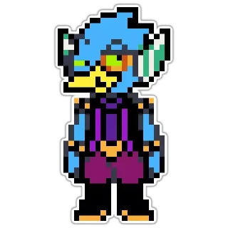 Sticker Спрайты @DeltaruneSwamp - 2