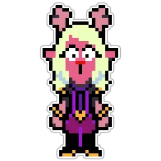 Sticker Спрайты @DeltaruneSwamp - 3