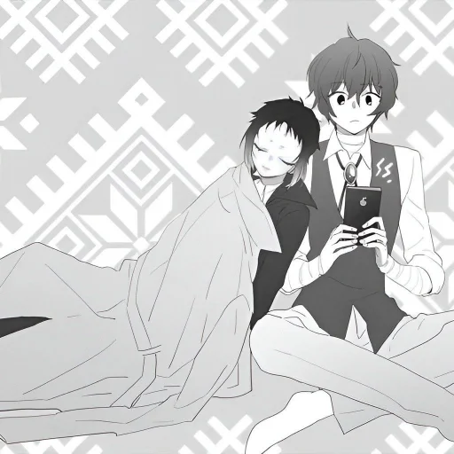 Sticker ~𝐃𝐚𝐳𝐚𝐤𝐮₂┆@TheKumori ♡ @q_Delusion_p - 1