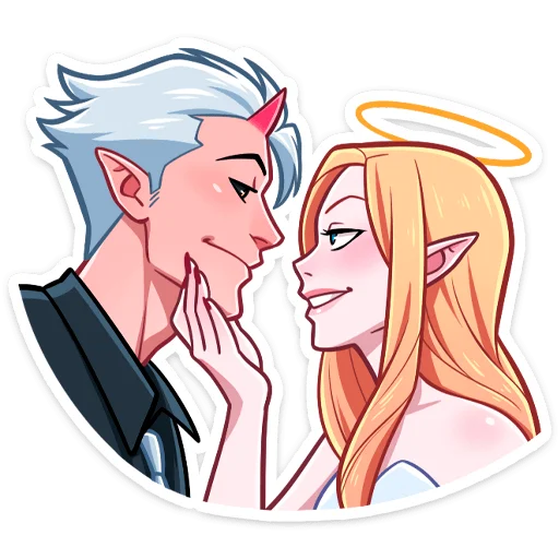 Демон и Ангелица @Nyasticks - 