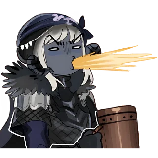 Sticker Демоны и ведьмы @Nyasticks - 0