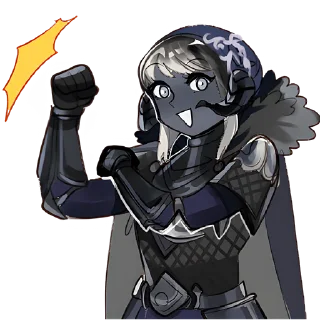 Sticker Демоны и ведьмы @Nyasticks - 3