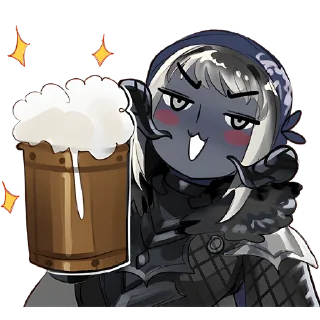 Sticker Демоны и ведьмы @Nyasticks - 11