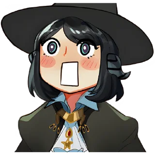 Sticker Демоны и ведьмы @Nyasticks - 7