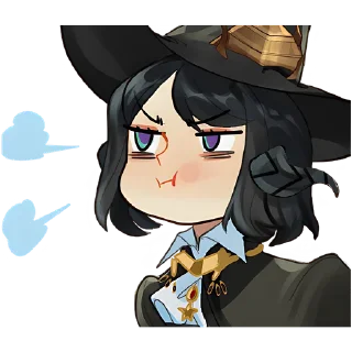 Sticker Демоны и ведьмы @Nyasticks - 1