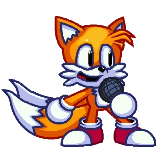 Стикер Соник и Тейлз (@kakashki21) - 1