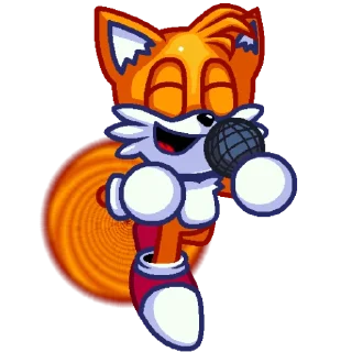 Стикер Соник и Тейлз (@kakashki21) - 10