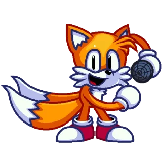 Стикер Соник и Тейлз (@kakashki21) - 0