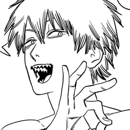 Sticker Denji_Stickers - 1