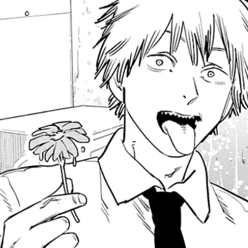 Sticker Denji manga by @stickerhut - 11