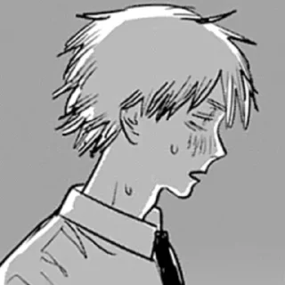 Sticker Denji manga by @stickerhut - 9