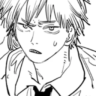 Sticker Denji manga by @stickerhut - 3