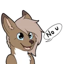 Sticker Just depressed fennec - 8