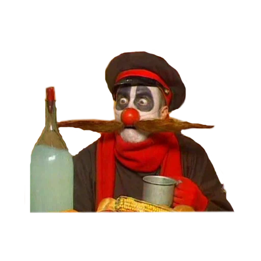 cartoon drink human face