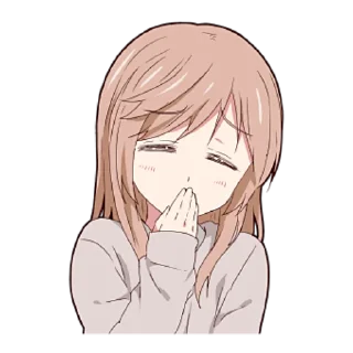 Стикер Дерзкая-тян @nyasticks - 8