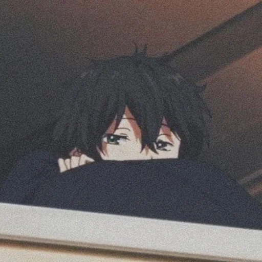 cartoon human face indoor