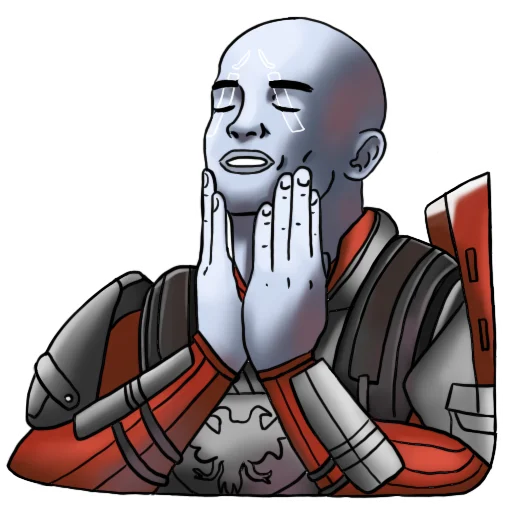 Sticker Destiny2Red - 1