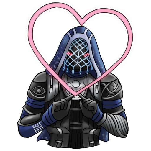 Sticker Destiny2Red - 1