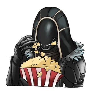 Sticker Destiny 2 Red Caffeine pack - 5