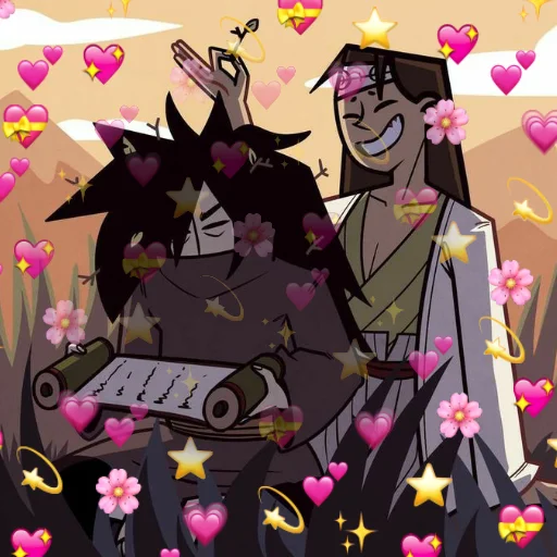 animated cartoon flower anime